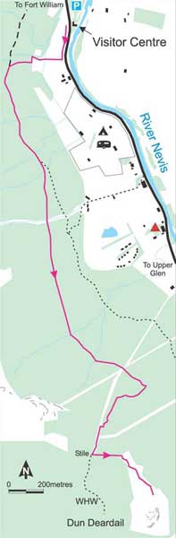 Dun Deardail Walk